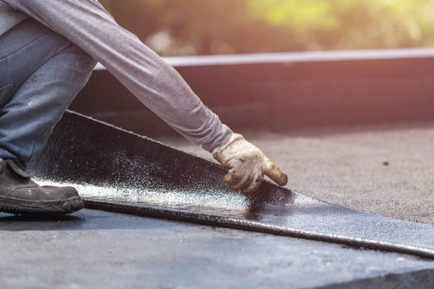 Professional Waterproofing technician working in Burns, OR